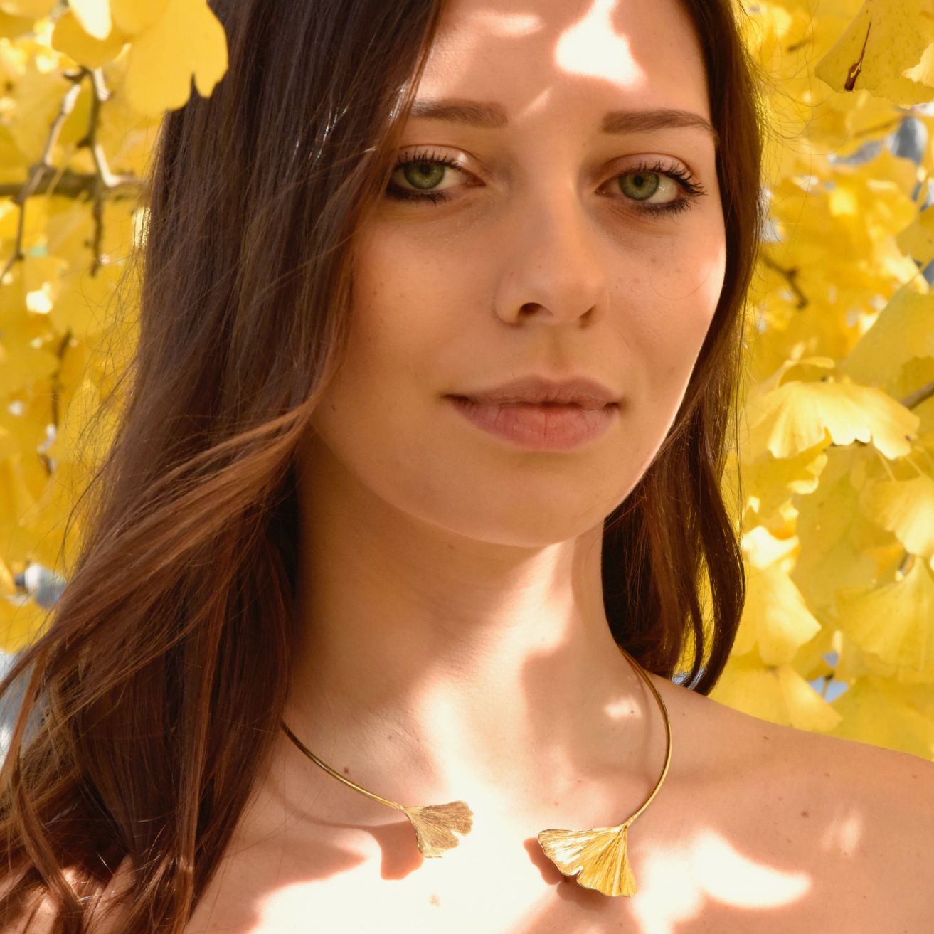 GINKGO NECKLACE