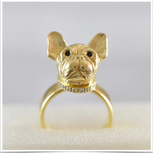FRENCH BULLDOG RING