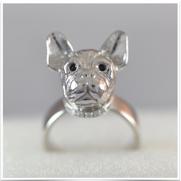 FRENCH BULLDOG RING